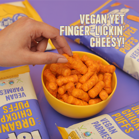 Nourish Organic Vegan Parmesan Chickpea Puff 60g