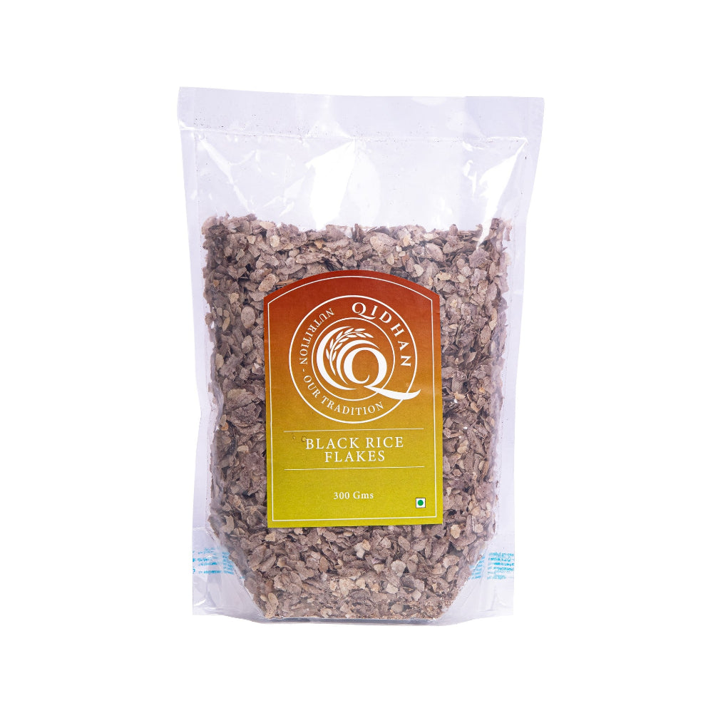 Qidhan Black Rice Flakes 300g