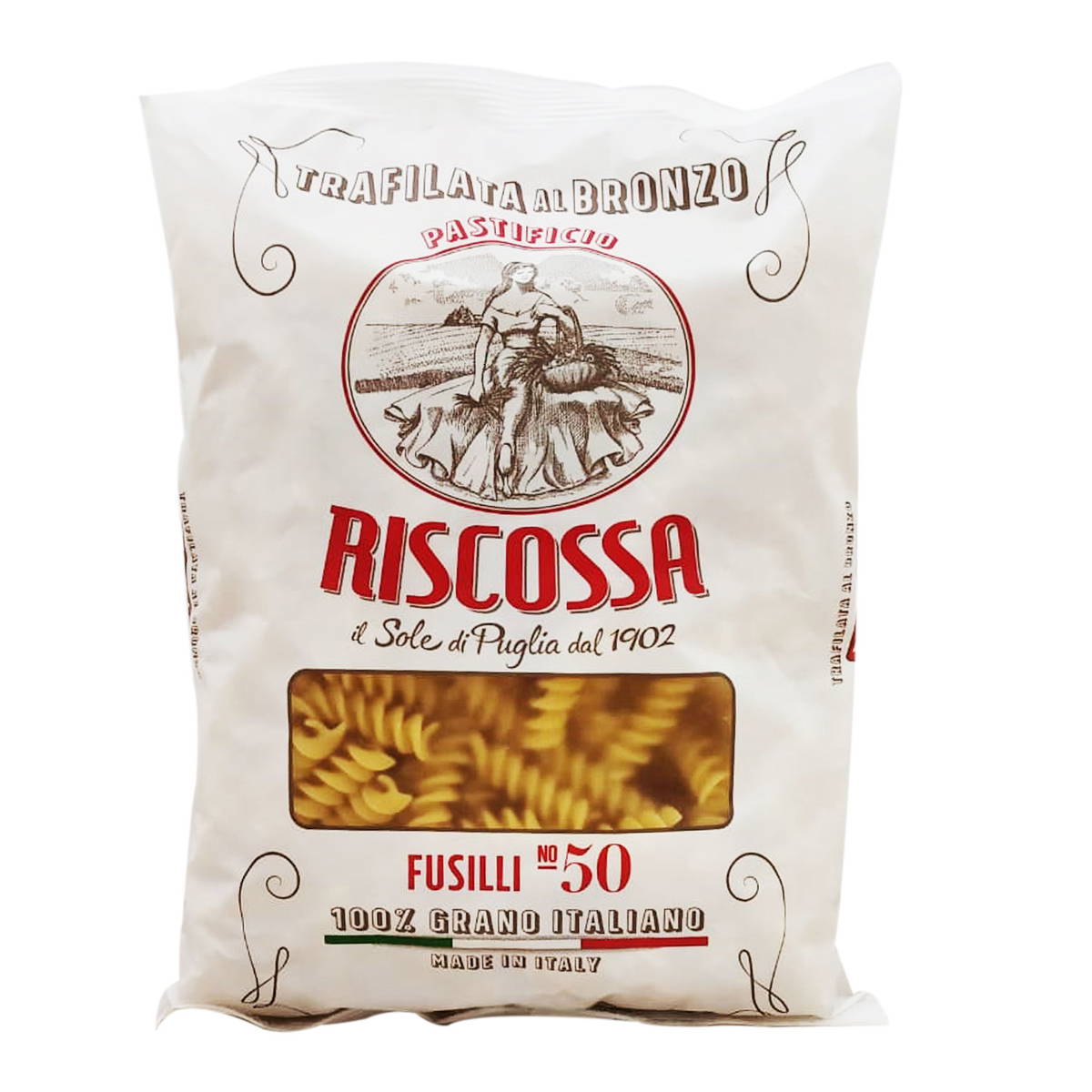 Riscossa Bronzocut Fusilli Pasta 500g