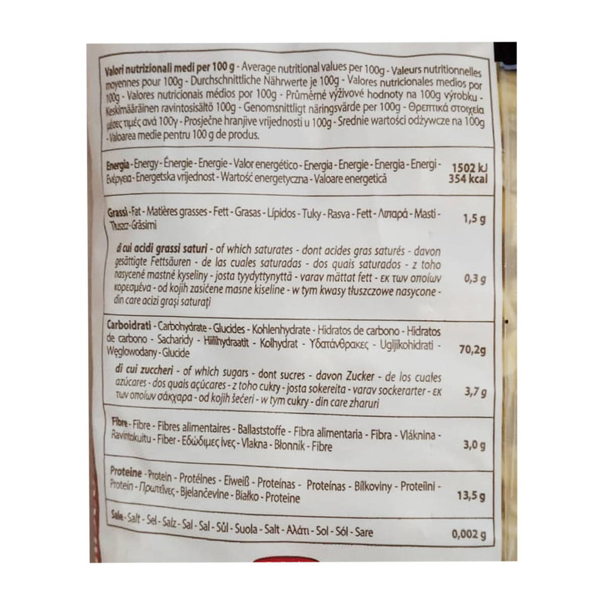Riscossa Bronzocut Fusilli Pasta 500g
