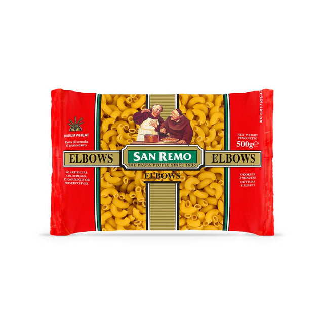 San Remo Elbows Pasta 500G