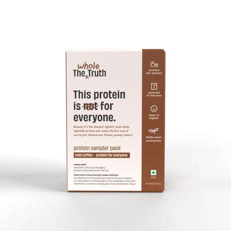 TheWholeTruthColdCoffeeProteinSamplerPack210g