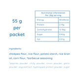 Natch Chickpea Popped Chips Barbecue 55g