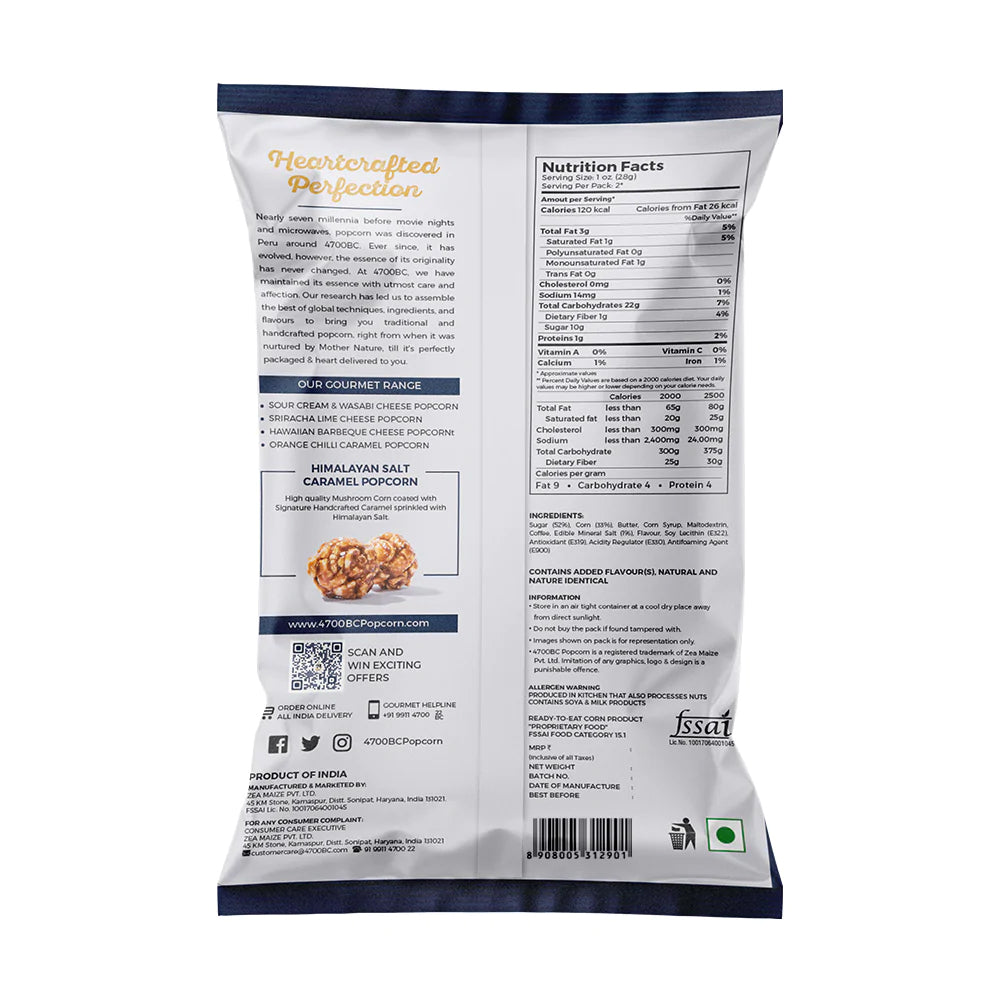 4700Bc Himalayan Salt Caramel Popcorn 60G