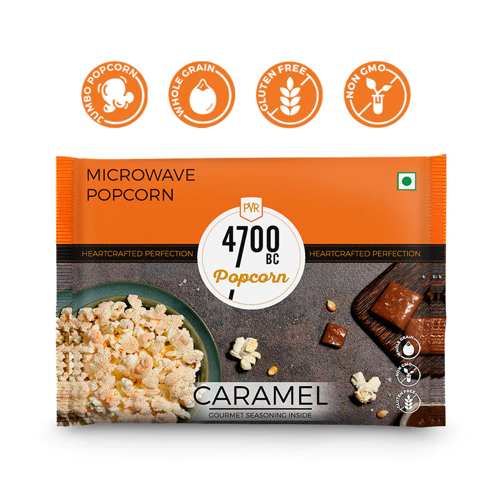 4700Bc Microwave Caramel Popcorn 98G