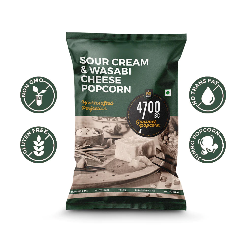 4700Bc Sour Cream and Wasabi Cheese Popcorn 35g