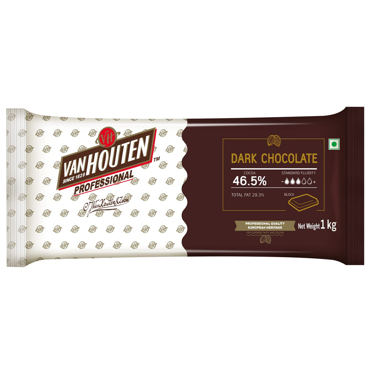 Vanhouten Dark Chocolate 1Kg