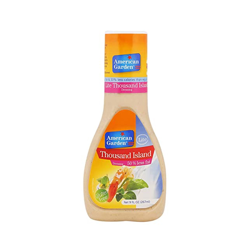 AMERICAN GARDEN LITE THOUSAND ISLAND DRESSING 267ML - Chennai Grocers