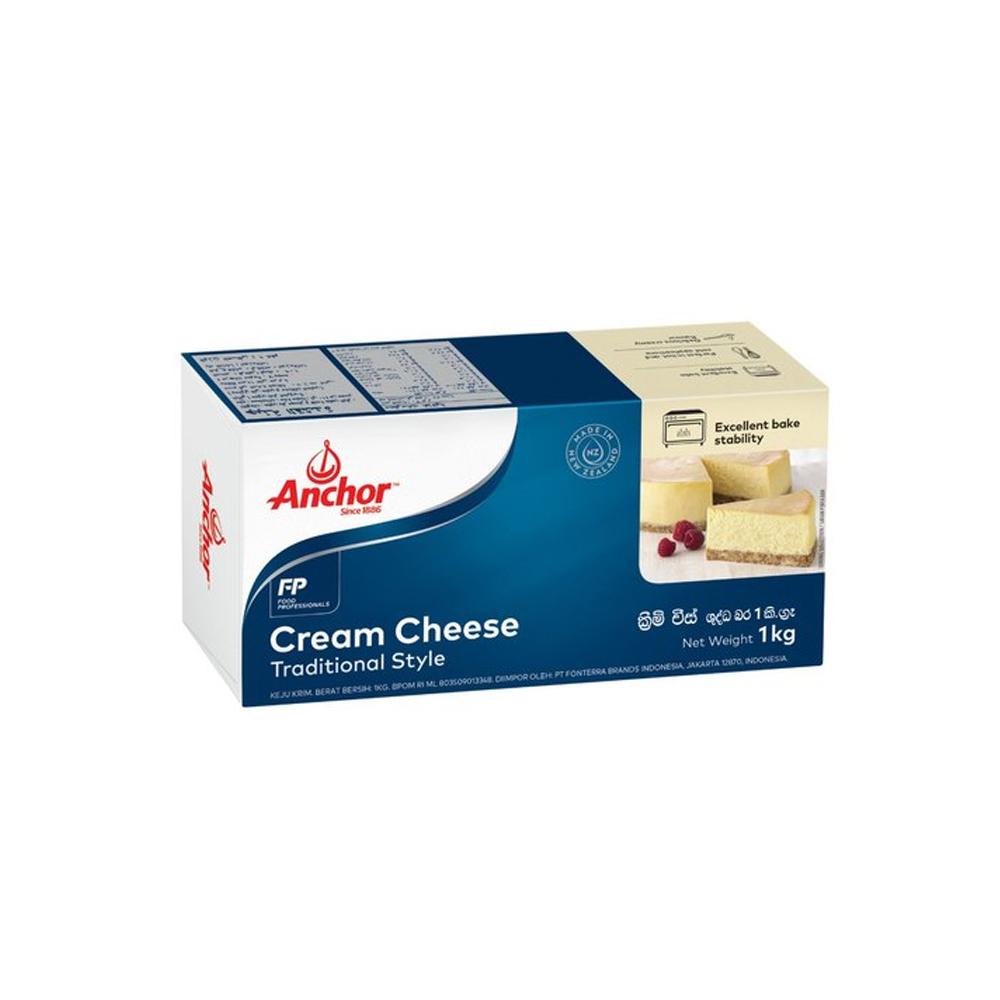 ANCHOR CREAM CHEESE 1KG - Chennai Grocers