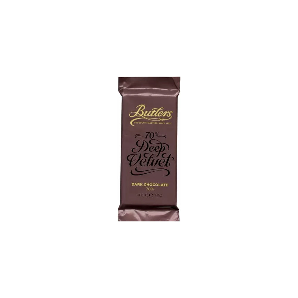 Butlers 70% Deep Velvet Dark Chocolate 35g