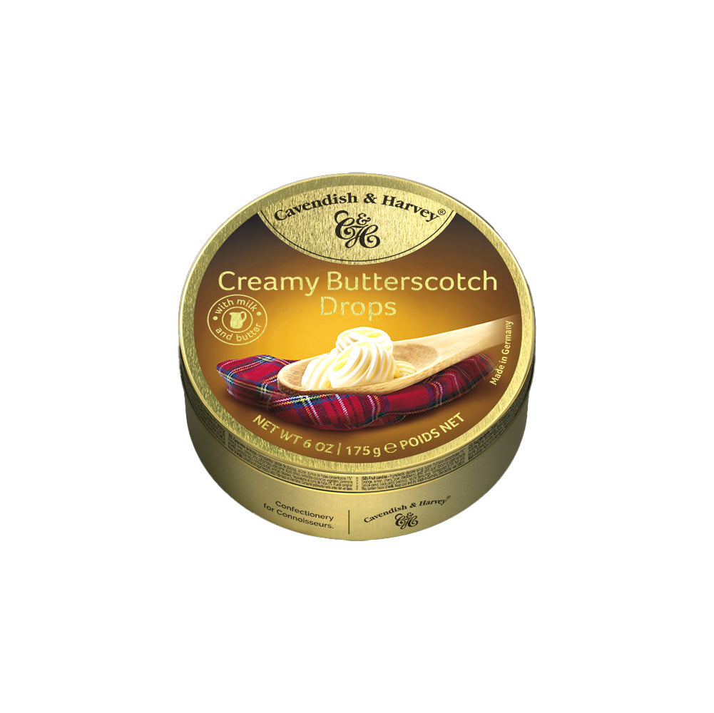 C & H Creamy Butterscotch Drops Candy 175G