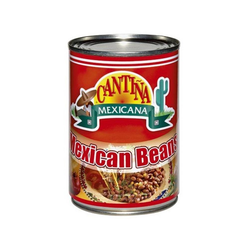 CANTINA MEXICAN BEANS WITH CHILLI SAUCE 410G - Chennai Grocers