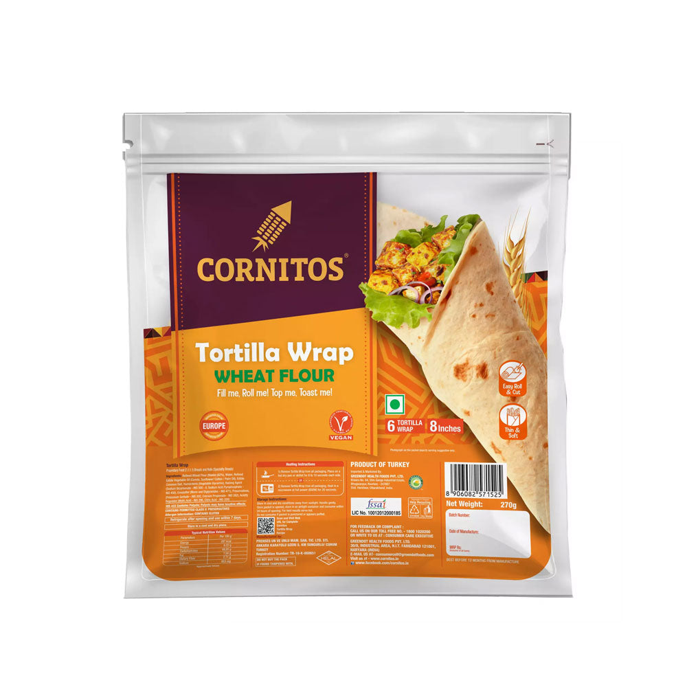 CORNITOS TORTILLA WRAPS 270G - Chennai Grocers