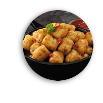 Itc Chilli Garlic Potato Shots 500G