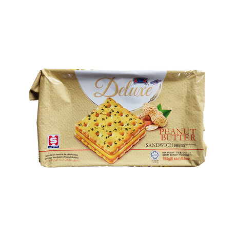 Hup Seng Kerk Peanut Butter Sandwich krakers 184G - Chennai Grocers