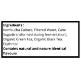Toyo Kombucha Zero Sugar Cranberry Sparkling Tea 330ml