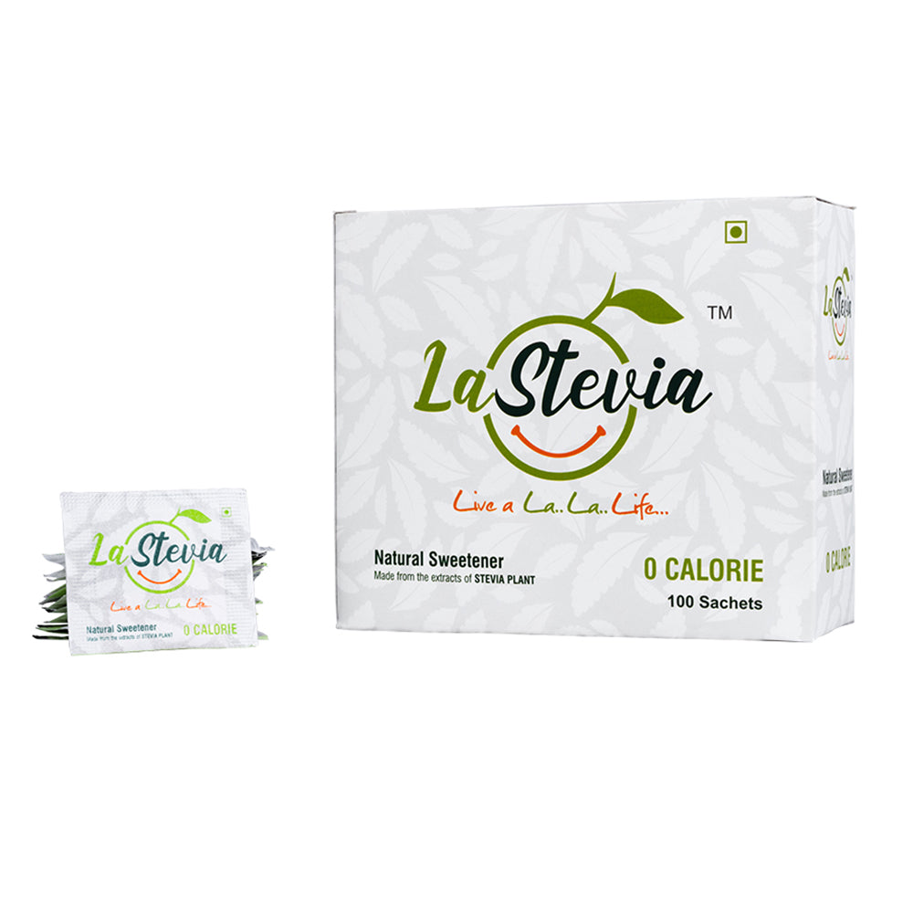 La Stevia Natural Sweetener 100 Sachets