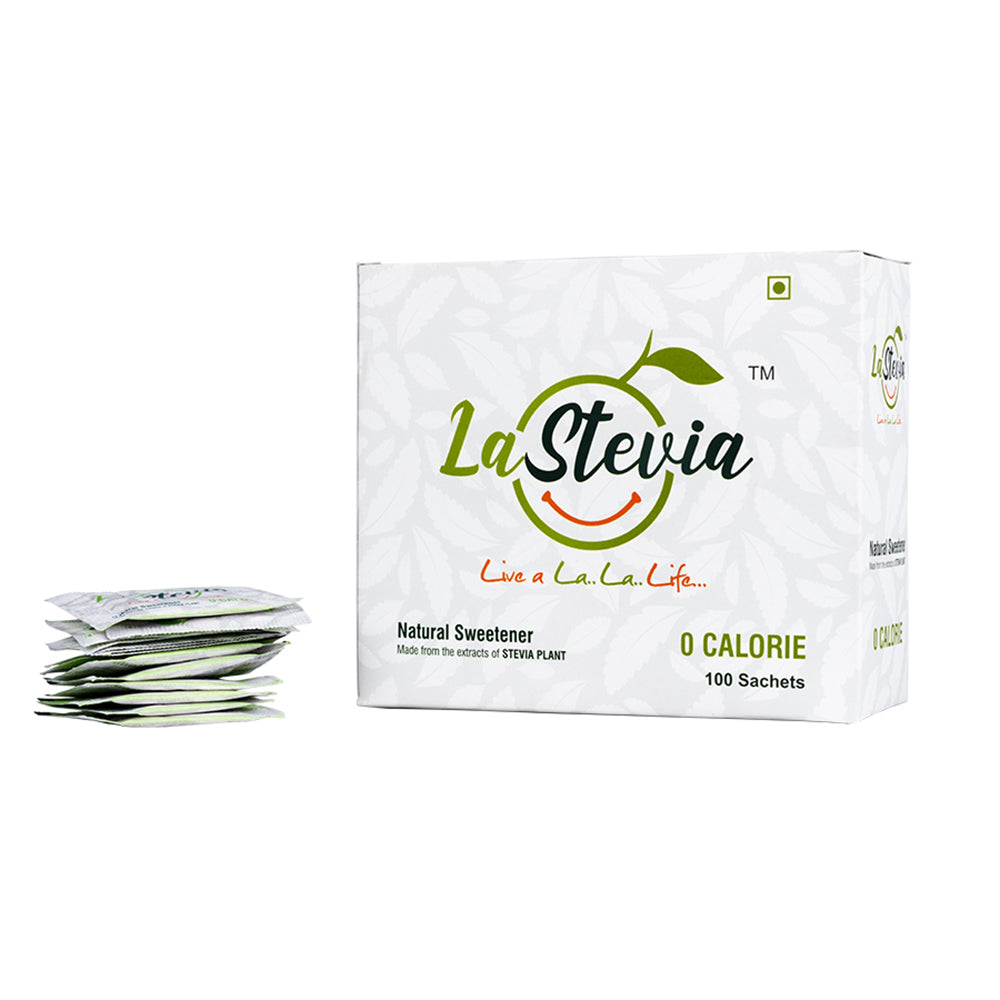 La Stevia Natural Sweetener 100 Sachets