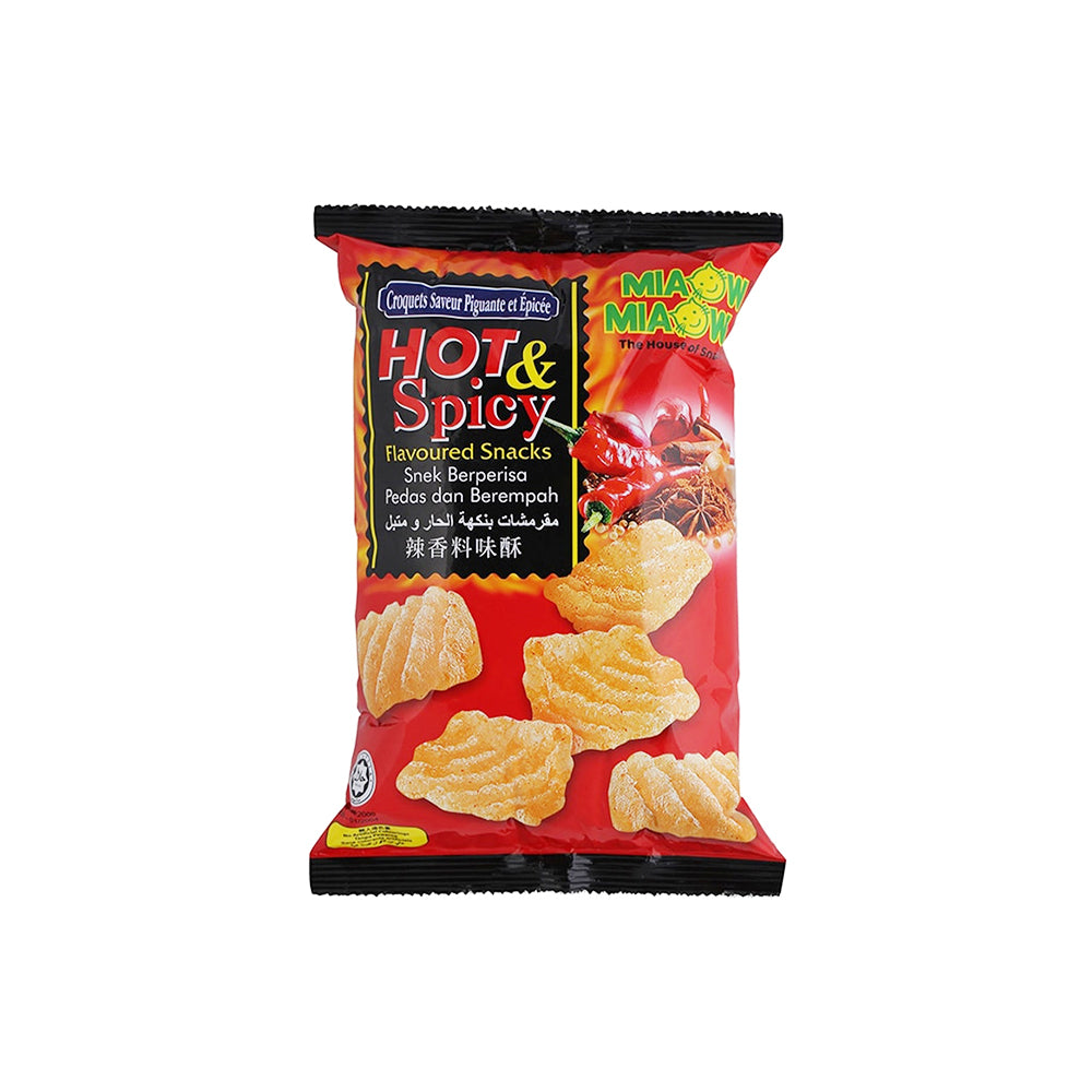 Miaow Miaow Hot And Spicy Chips 60G
