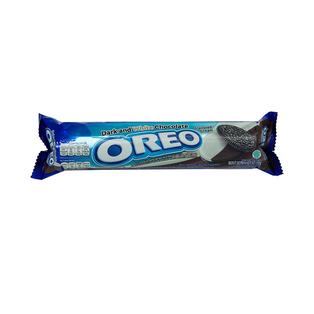 Oreo Dark & White Chocolate Biscuits 133G - Chennai Grocers