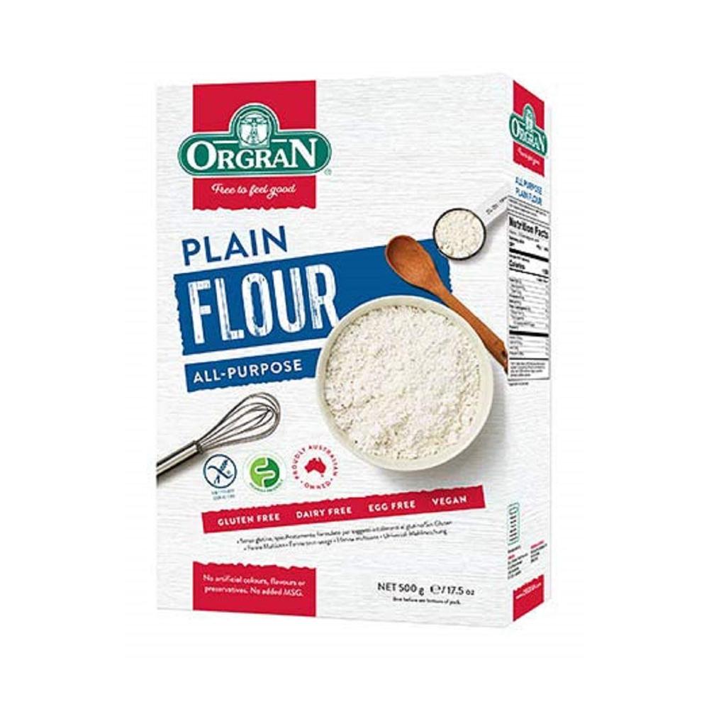 ORGRAN PLAIN FLOUR ALL PURPOSE 500G - Chennai Grocers