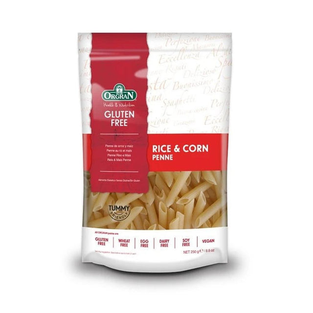 ORGRAN RICE & CORN PENNE 250G - Chennai Grocers