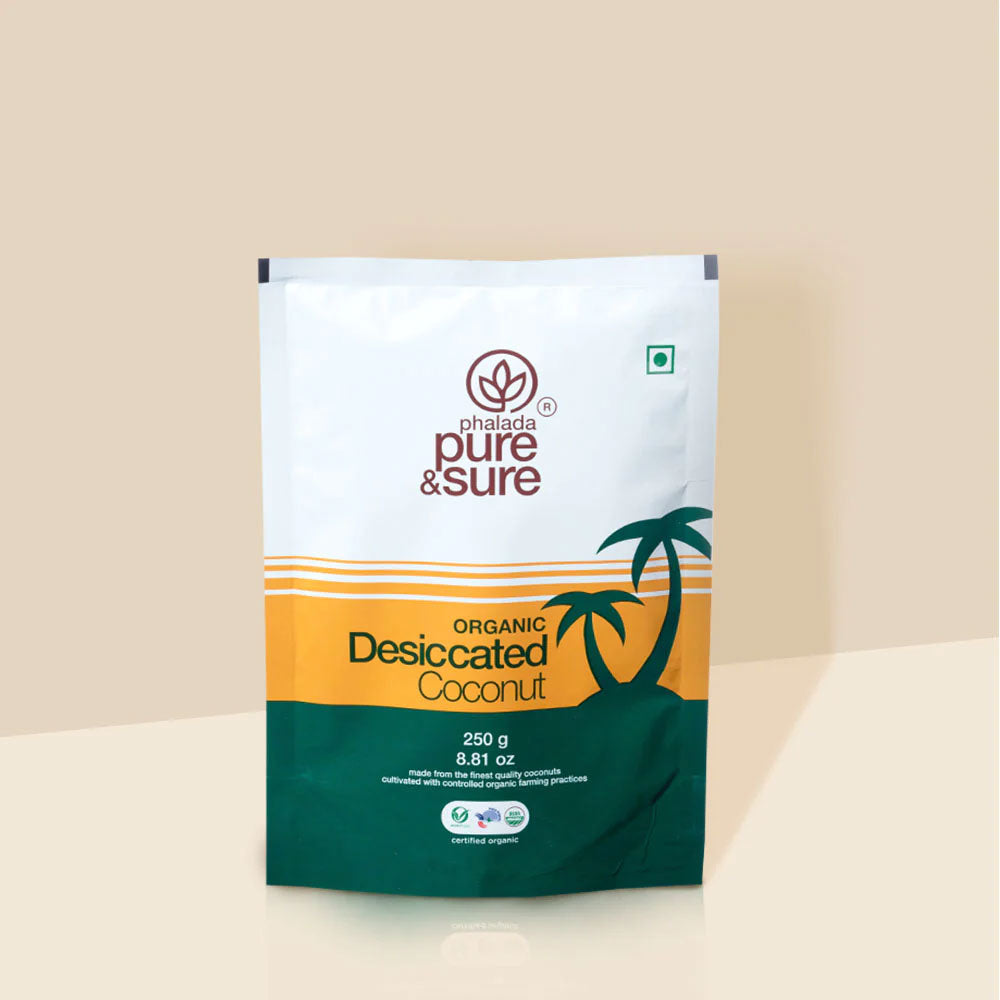Phalada Pure&Sure Organic Desiccated Coconut Powder 250g