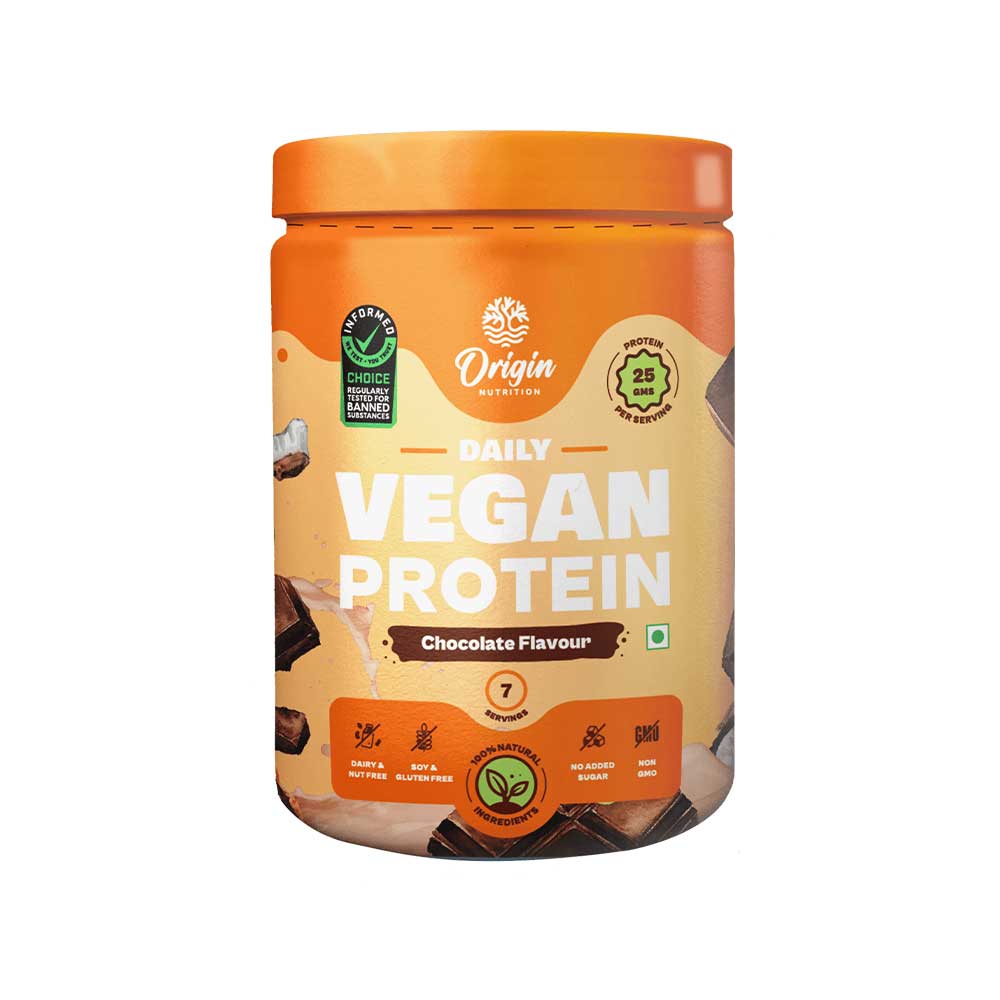 Origin Nutrition Vegan Protein Chocolate Flavour 286G
