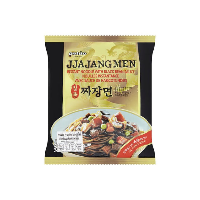 Paldo Jjajangmen Black Bean Sauce Noodle 200g - Chennai Grocers