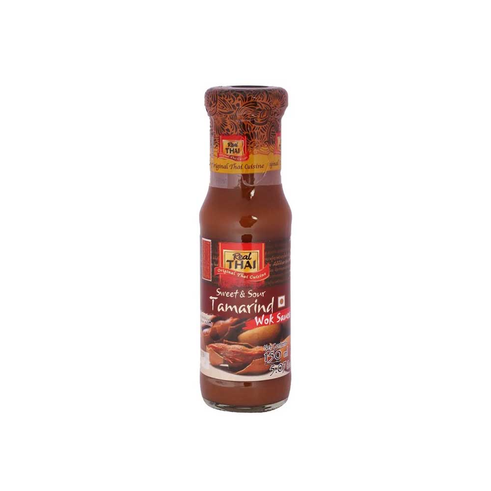 Real Thai Sweet & Sour Tamarind Wok Sauce 150ml