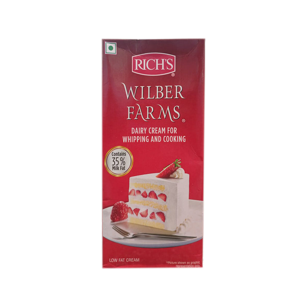 Richs Wilber Farm Dairy Cream Whipping and Cooking 1L