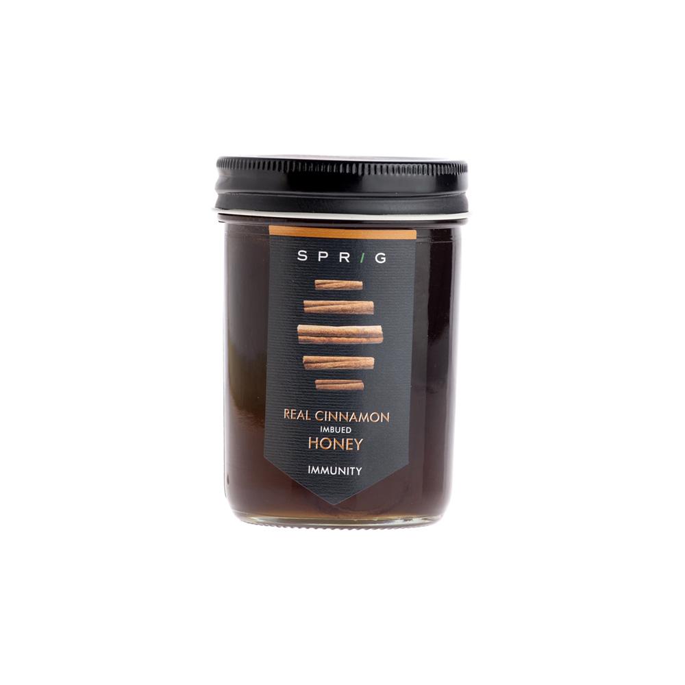 Sprig Real Cinnamon Imbued Honey 325g - Chennai Grocers