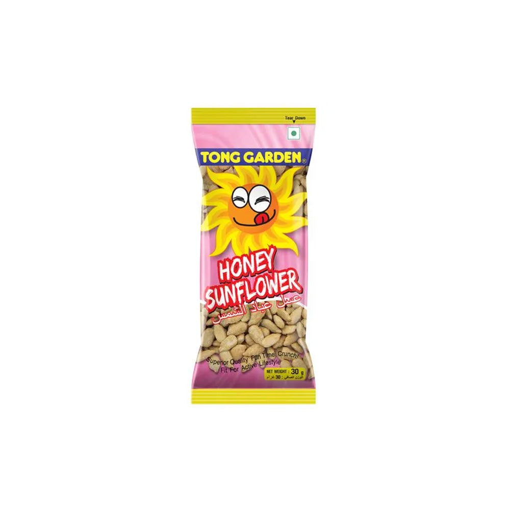 tong garden honey sunflower seeds Tong Garden Honey Sunflower 30G – Chennai Grocers- Everyday Gourmet