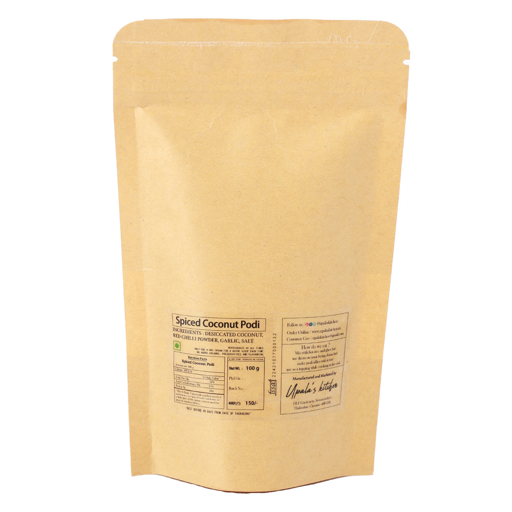 Upalas Kitchen Spiced coconut Podi 100g