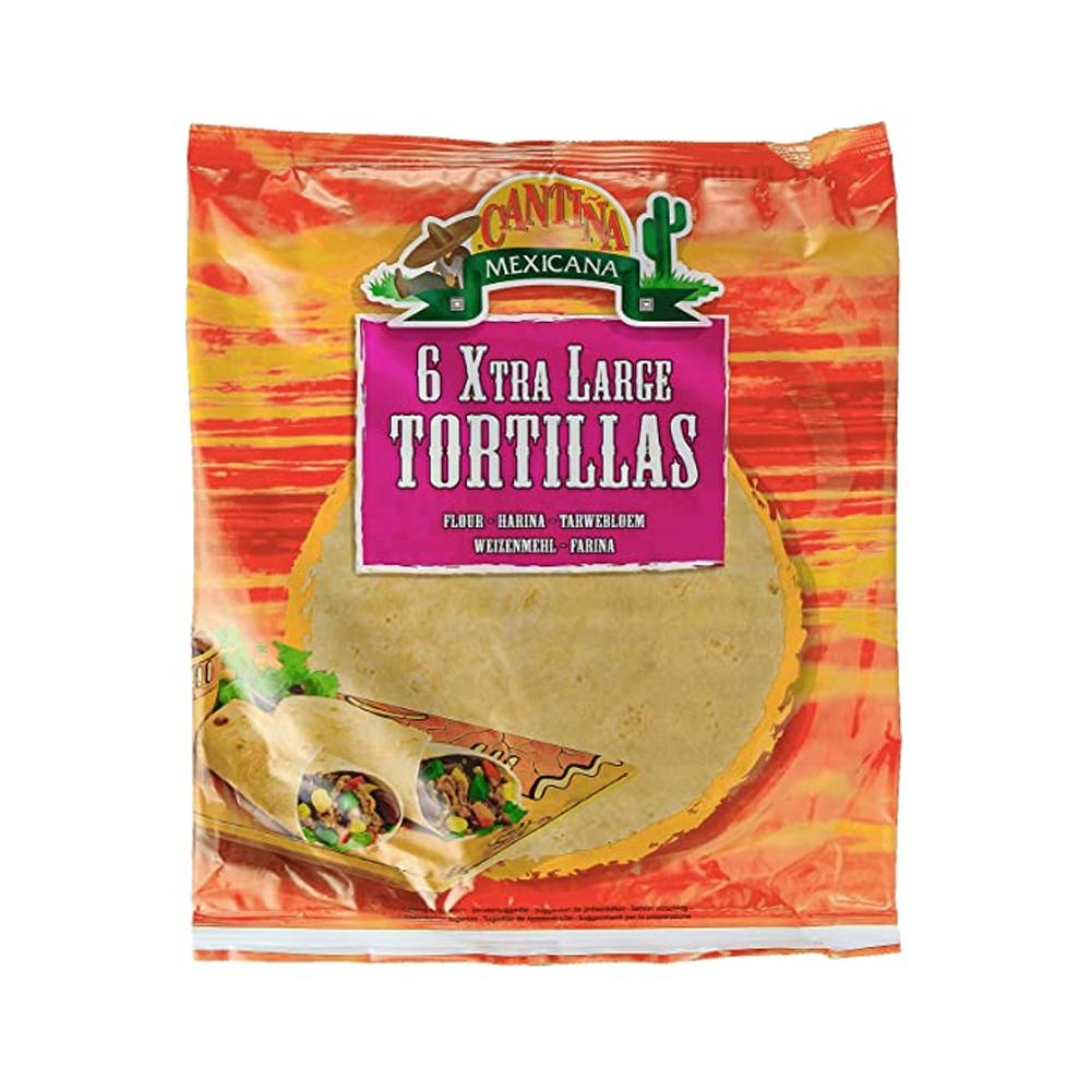 CANTINA TORTILLAS 6 XTRA LARGE 360G - Chennai Grocers