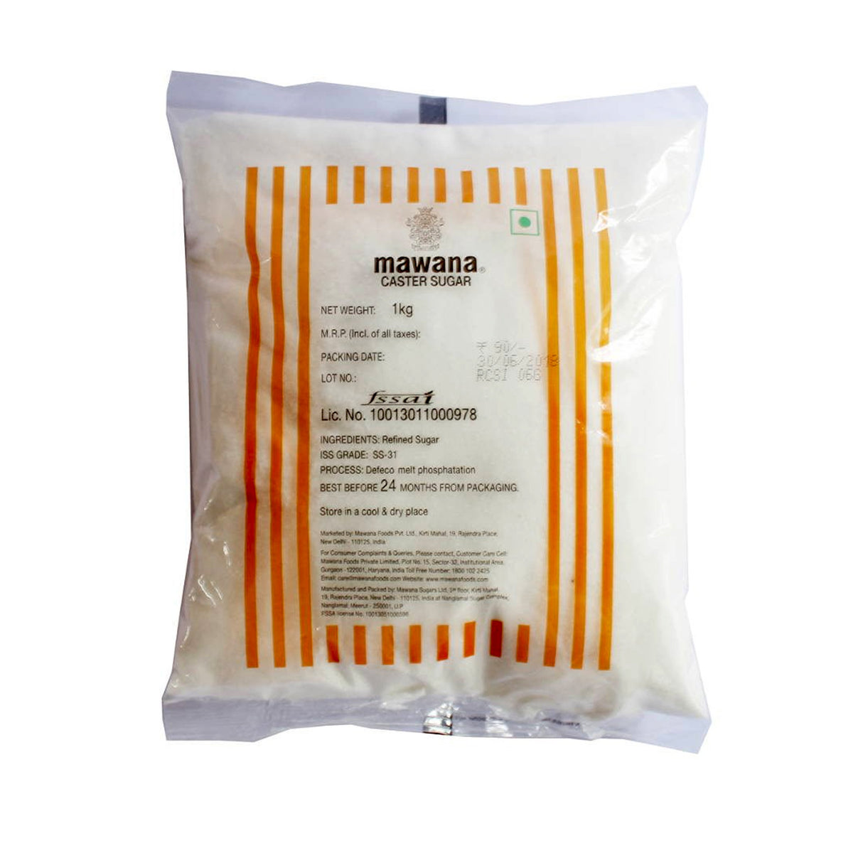 MAWANA CASTER SUGAR 1KG - Chennai Grocers