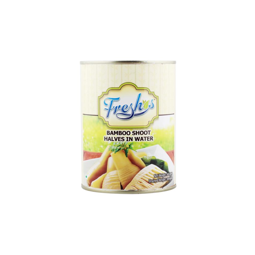Freshos Bamboo Shoot Halves In Water 565g - Chennai Grocers