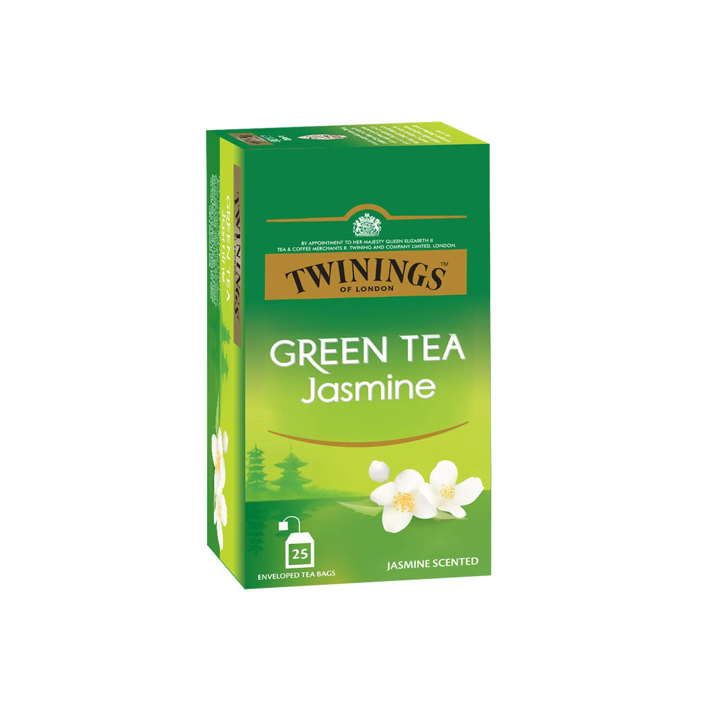 TWININGS GREEN TEA JASMINE 25 TEA BAGS 50G - Chennai Grocers