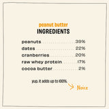 The Whole Truth Peanut Butter 12G Protein Bar 52G