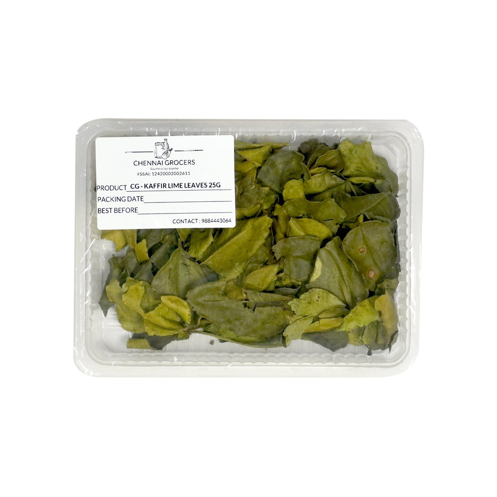 CG KAFFIR LIME LEAVES 25G - Chennai Grocers