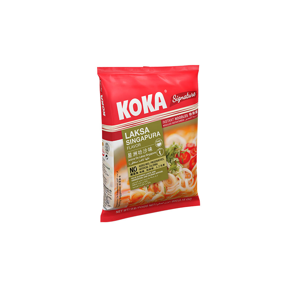 Koka No Msg Laksa Singapura Noodles 90g
