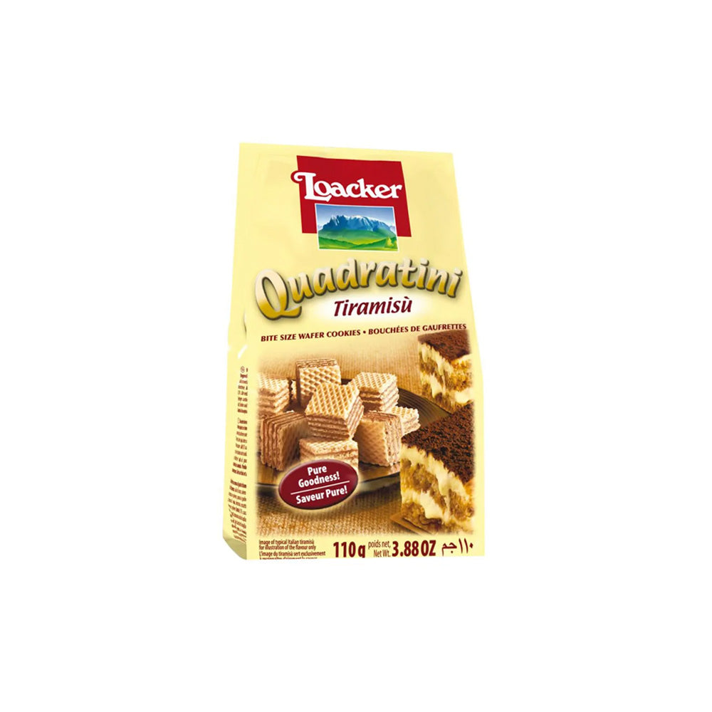 Loacker Quadratini Tiramisu 110G