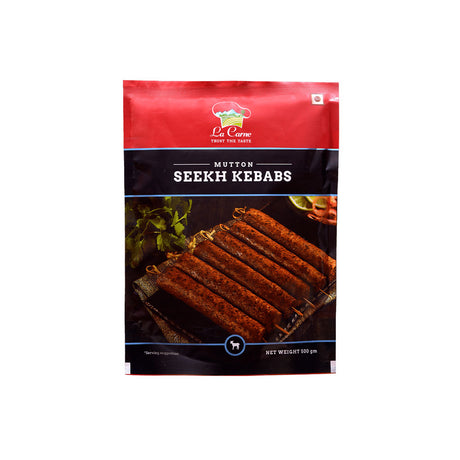 La Carne Motton Seekh Kebab 500g - Chennai Grocers