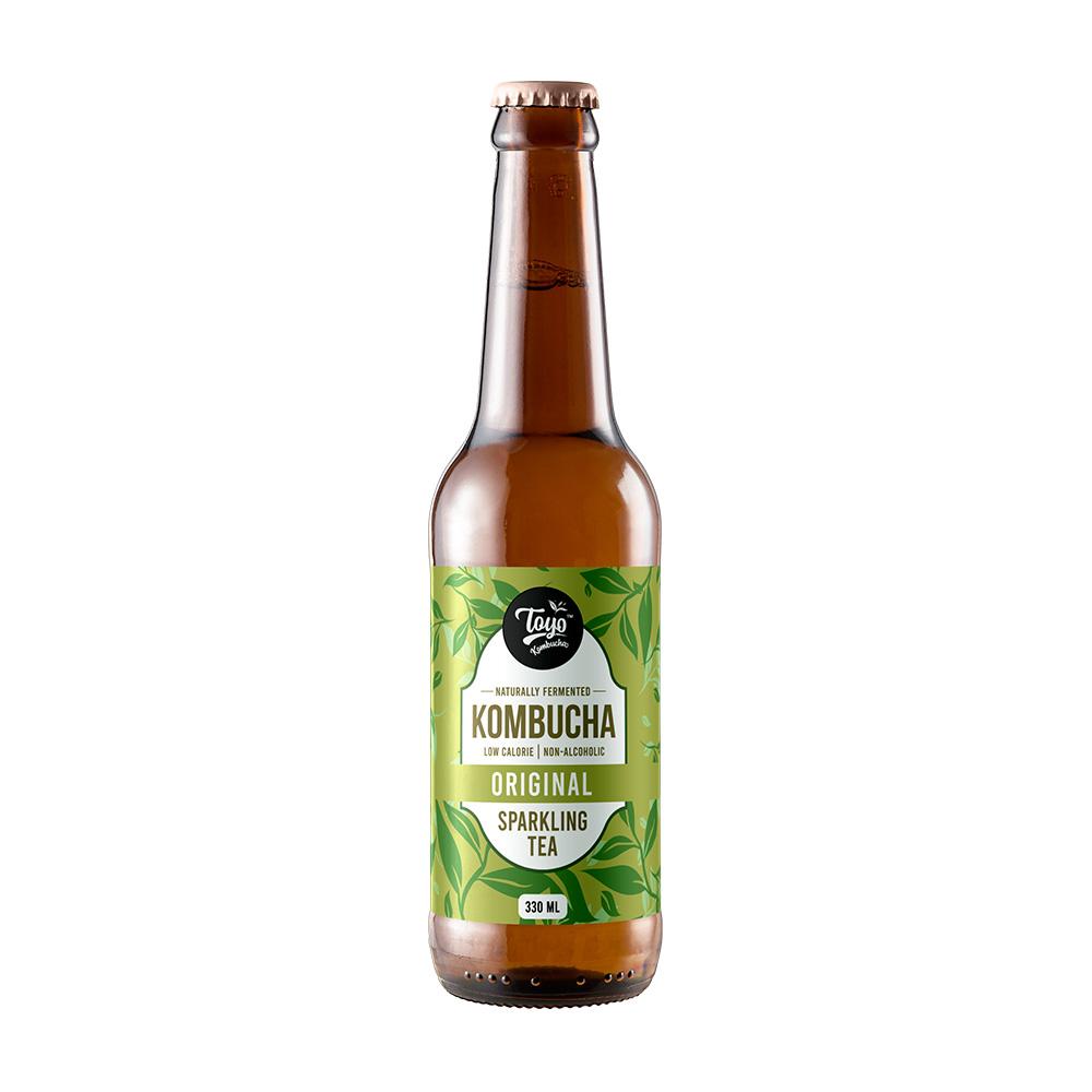 Toyo Kombucha Original Sparkling Tea 330ml - Chennai Grocers
