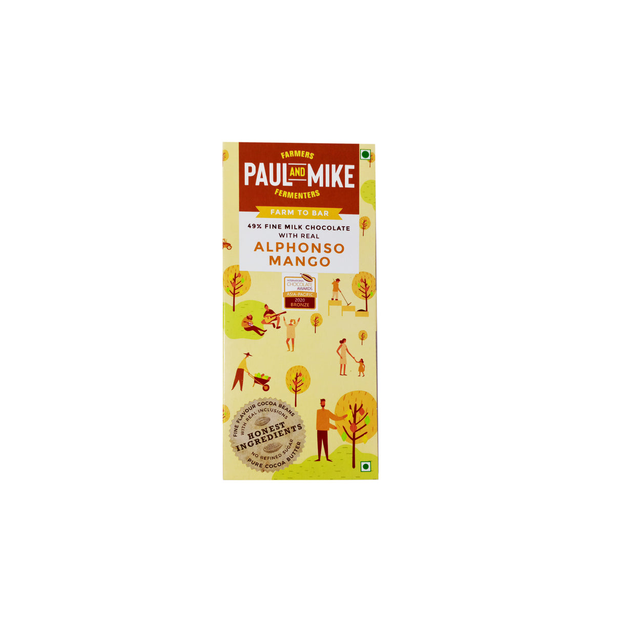 Paul And Mike 49% Alphonso Mango 68G