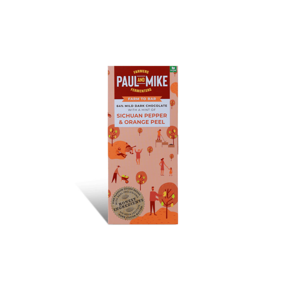 Paul And Mike 64% Sichuan Pepper&Orange Peel 68G