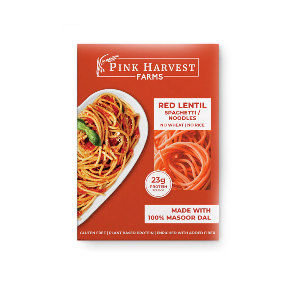 Pink Harvest Red Lentil Spaghetti Noodles 200g