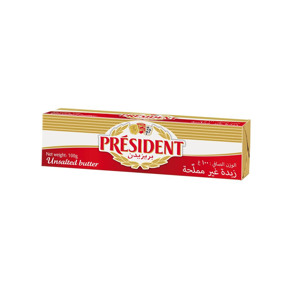 President Butter Unsalted 100G - Chennai Grocers