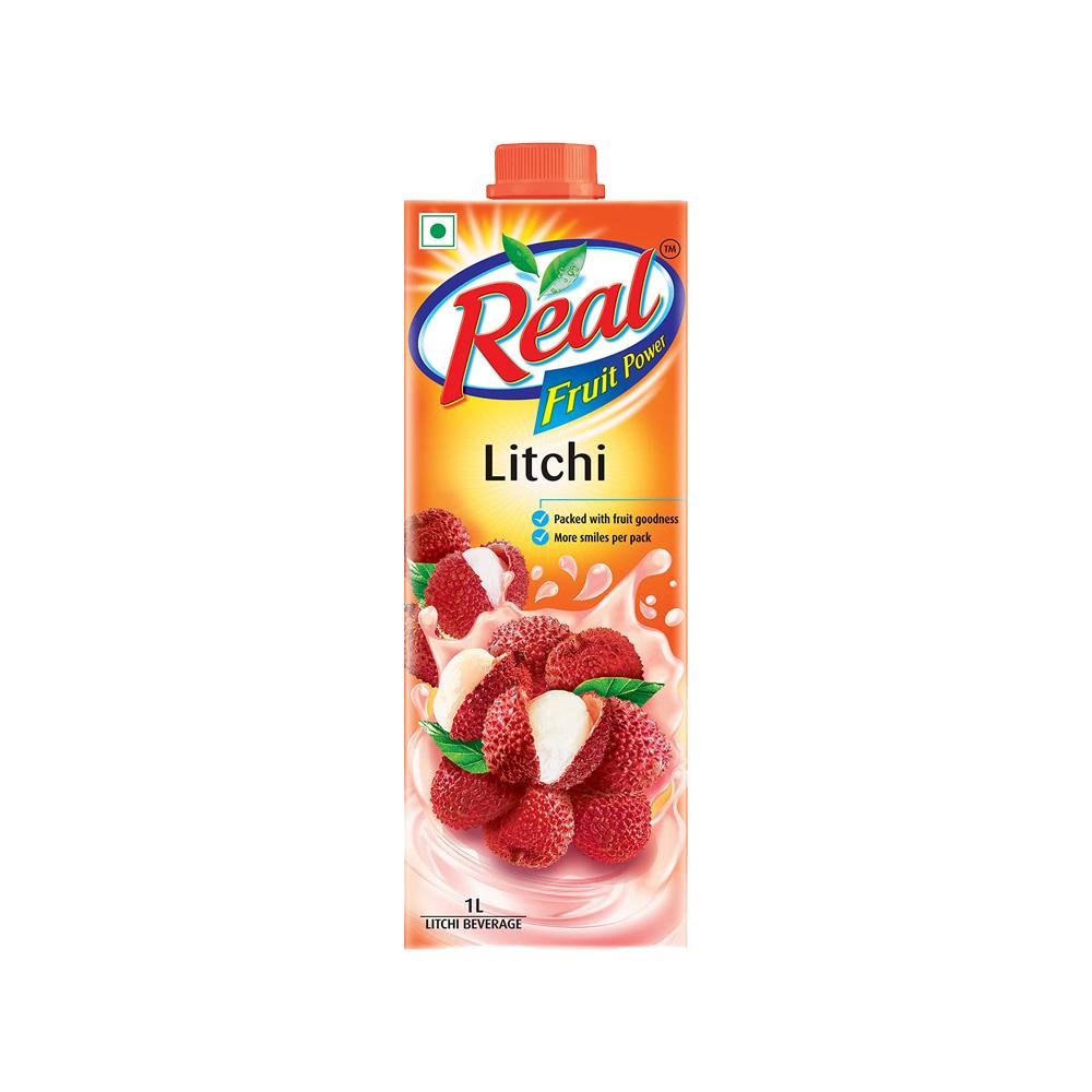 Real Litchi Juice 1L - Chennai Grocers